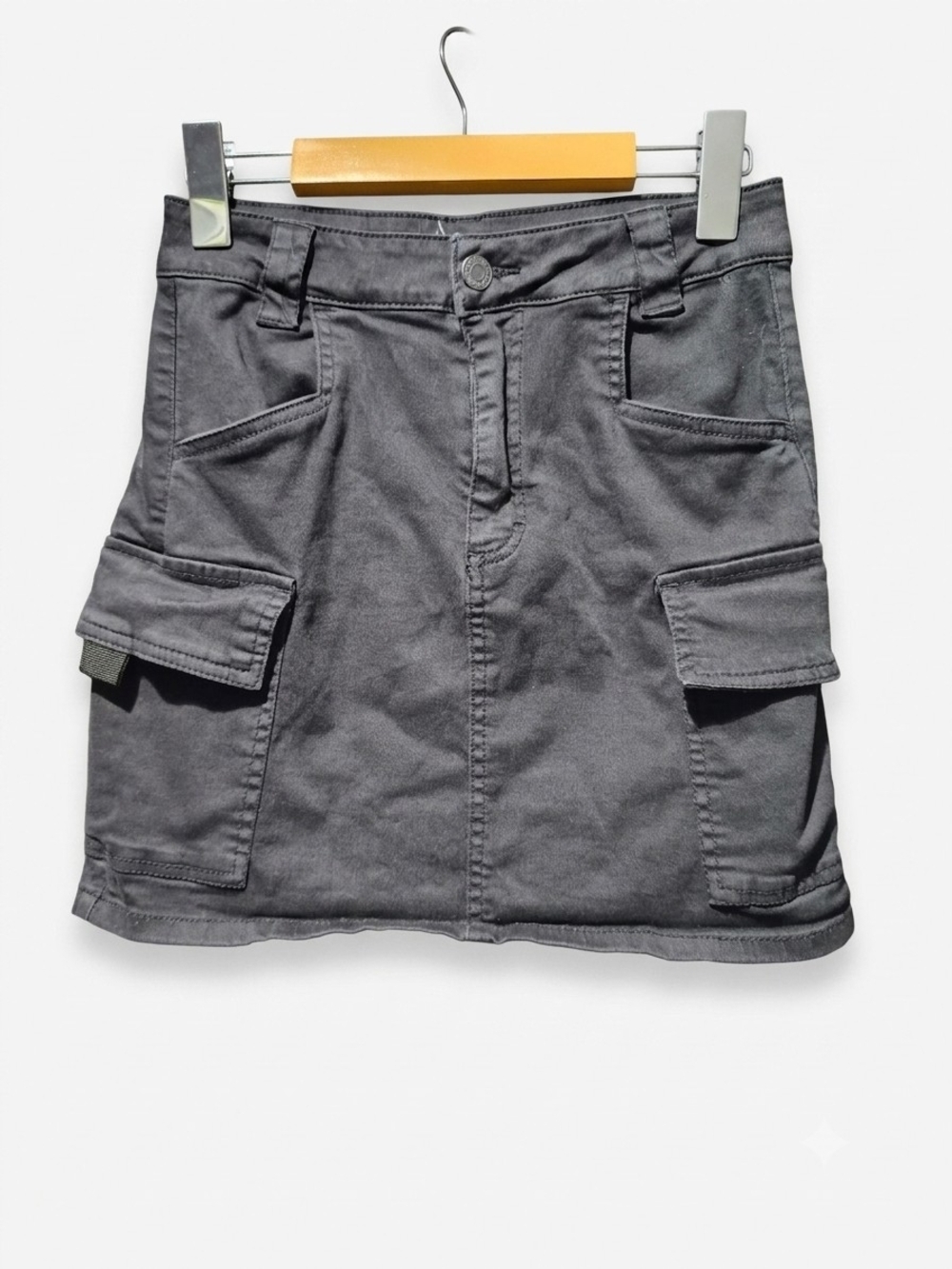 Garage Black Cargo Mini Skirt Size Xs